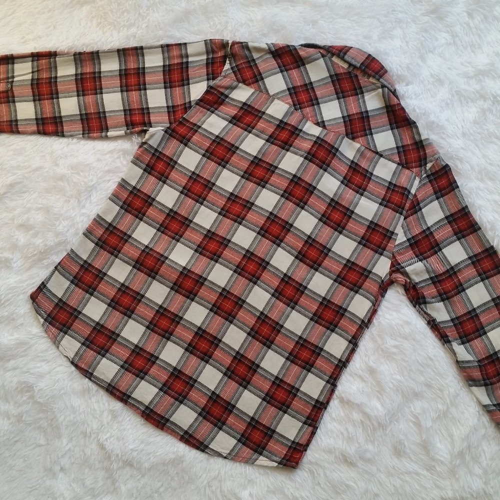 Jachs Girlfriend Red Plaid Shirt - Picture 2 of 8